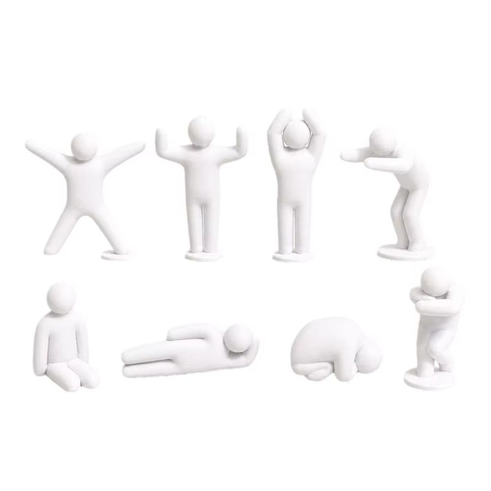 3D Printing Figure - Подлежащие покраске механические фигурки, неокрашенные человеческие
