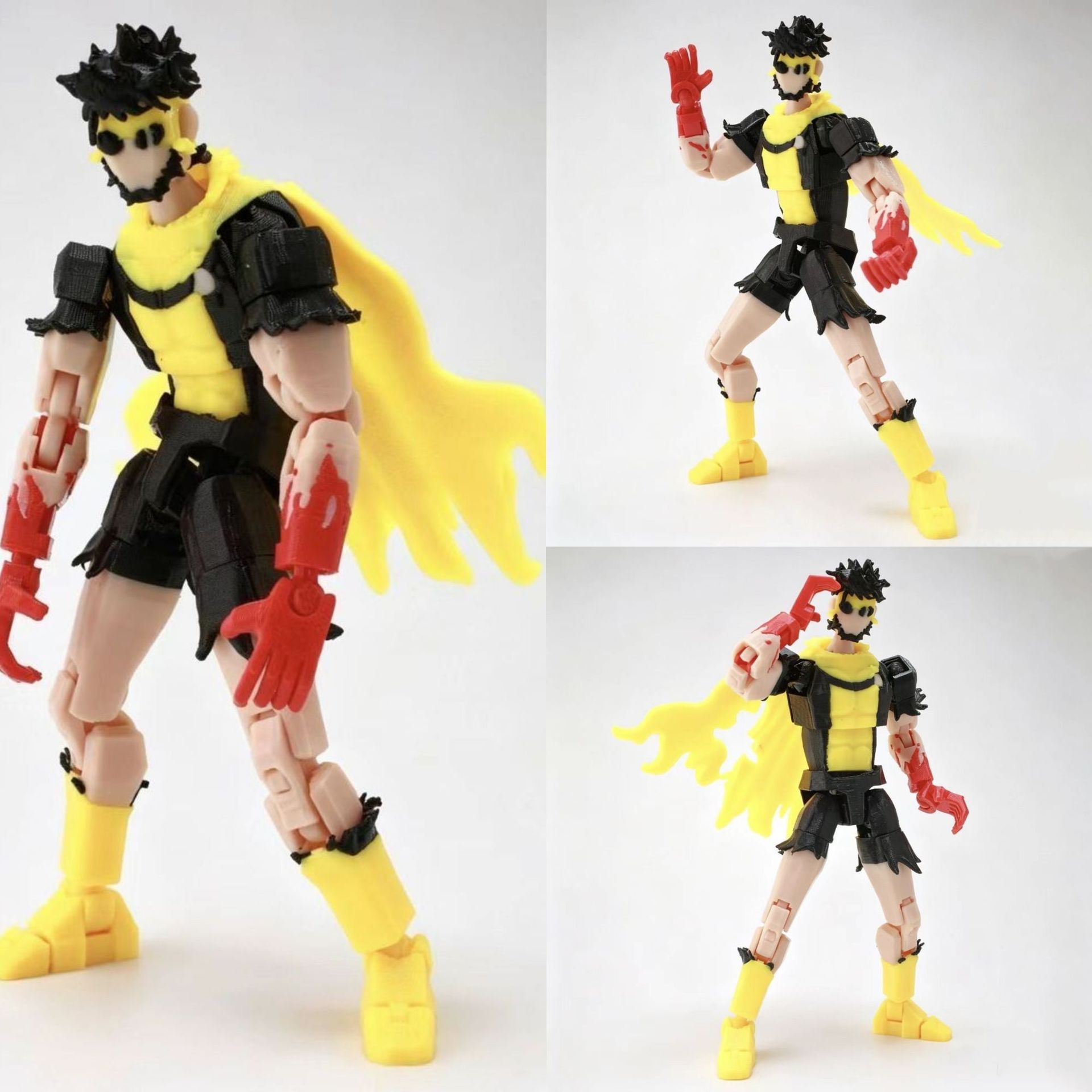 3D Printing Joint - 3D-печатная многосуставная подвижная кукла-игрушка Invincible Young