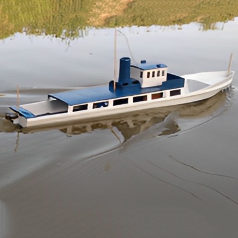 3D Printing Rc Boat - Радиоуправляемая лодка 60 см, романтическая маленькая