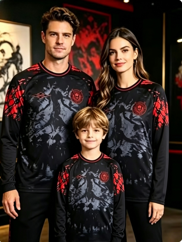 3D Printing Jersey - Футболка с длинным рукавом, с 3D-принтом