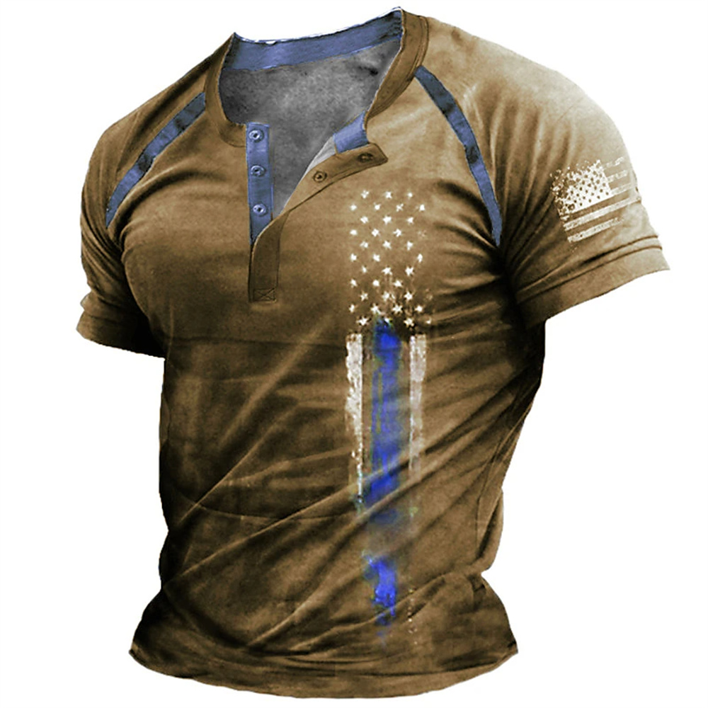 3D Printing Jersey - Забавная мужская рубашка с 3D-принтом американского