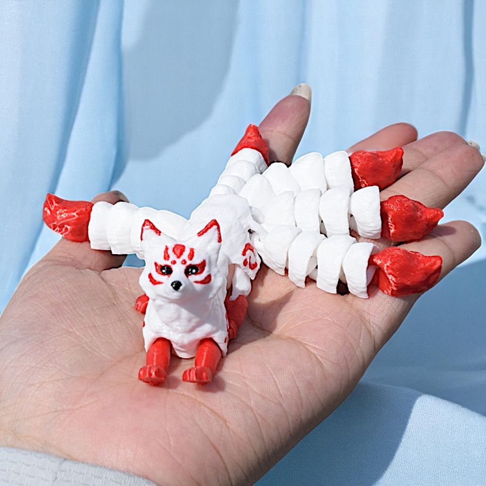 3D Printing Joint - Подвижная 3D-печатная фигурка животного с пятью