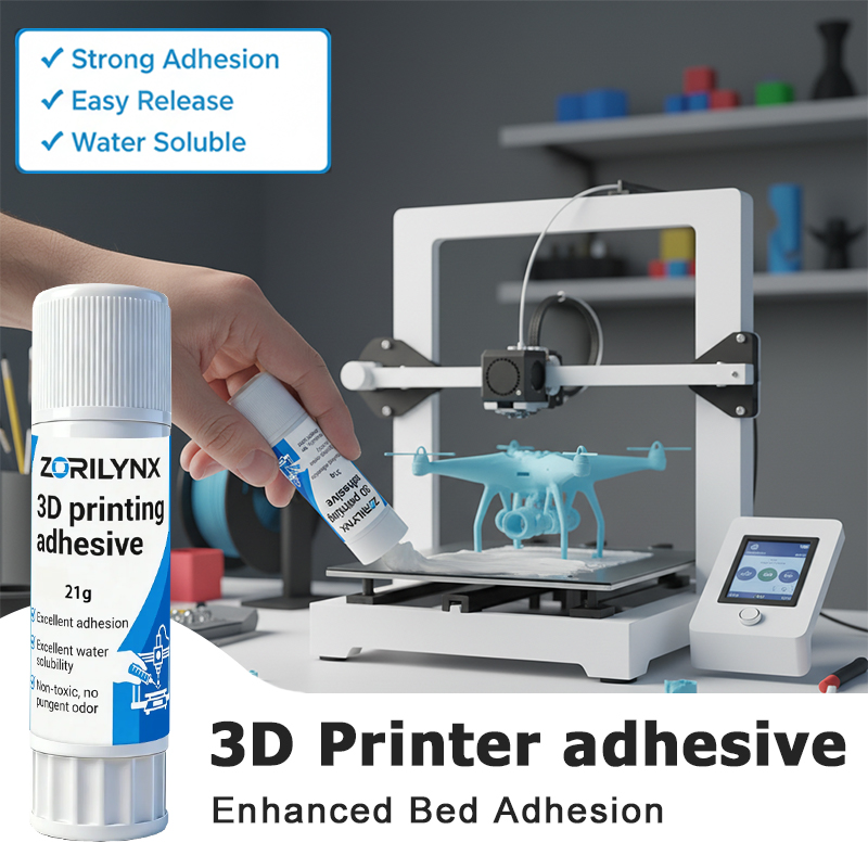 3D Printing Glue Stick - Антиискажающийся клей-стик для 3D-принтеров, 21 г,
