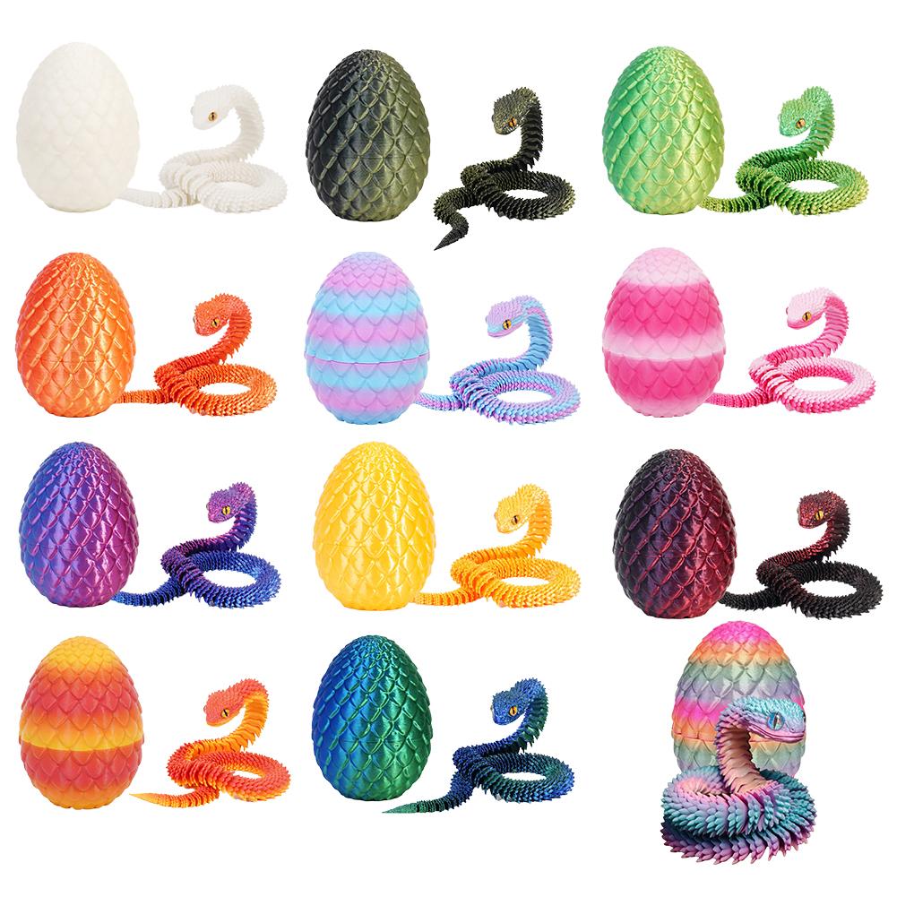3D Printing Egg - 3D-печатное крутое многосуставное яйцо-дракон, новинка, хит