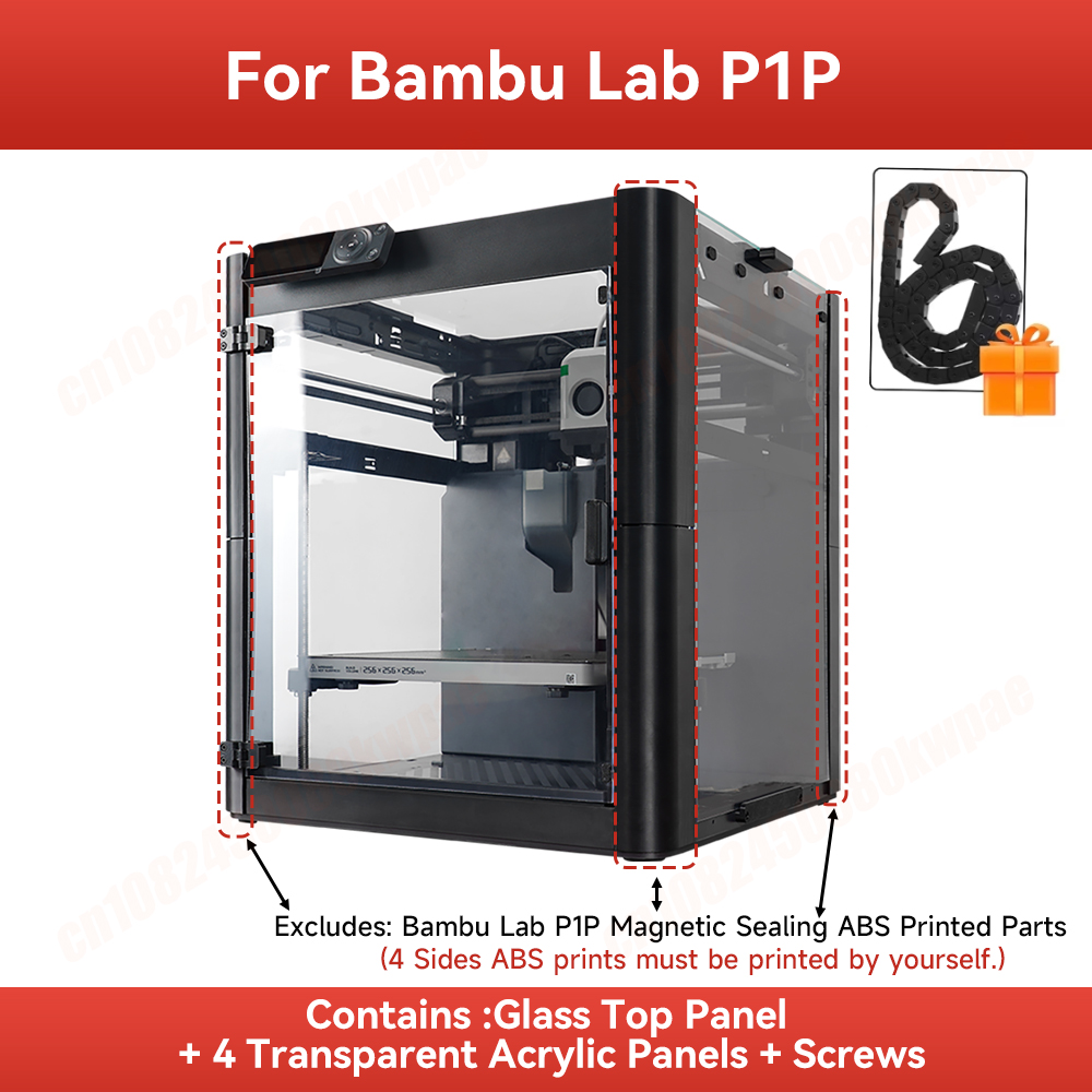 3D Printer Enclosure Frame - Комплект для сборки корпуса Bambulab P1P: