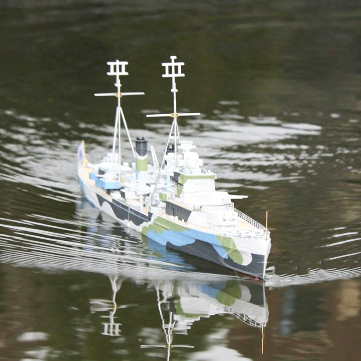 3D Printing Rc Boat - Радиоуправляемый корабль 1/200, 77 см, класс