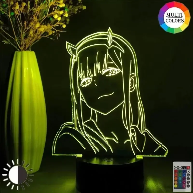 Zero Two аниме ночник фигурка  – обзор и цена 3D Printing Figure