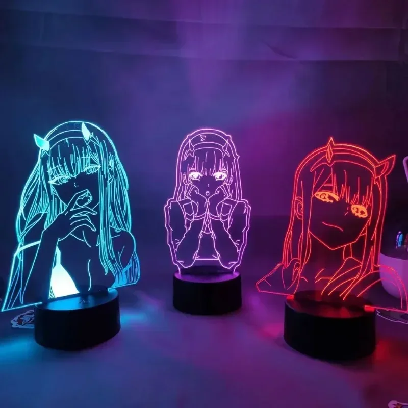 Zero Two аниме ночник фигурка  – обзор и цена 3D Printing Figure