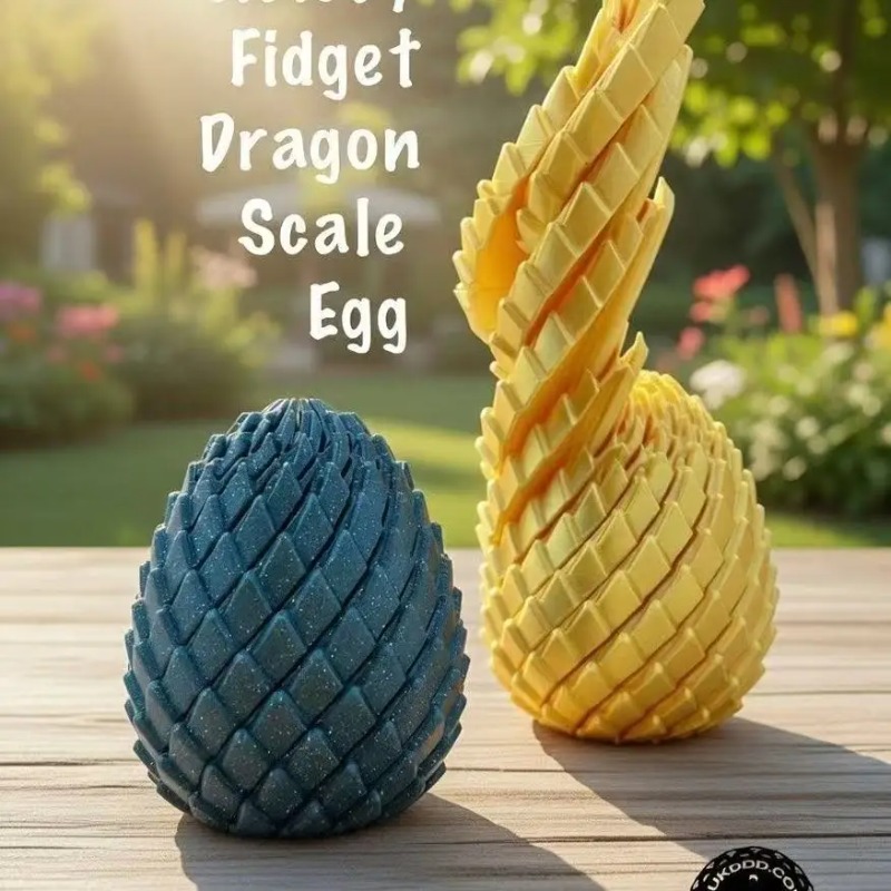 3D-печатное спиральное яйцо др – обзор и цена 3D Printing Egg