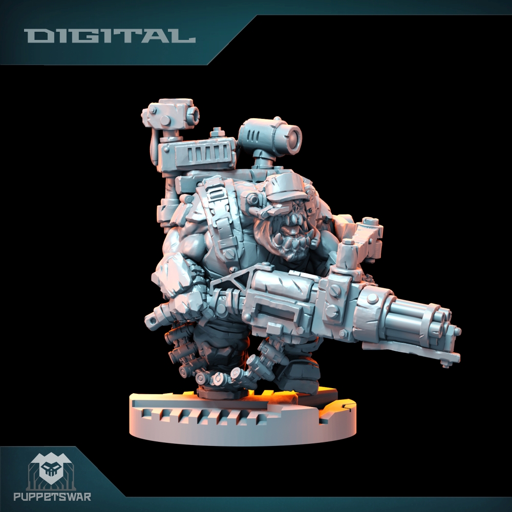 Orc Ultimate Badasses Squad, ф – обзор и цена 3D Printing Figure
