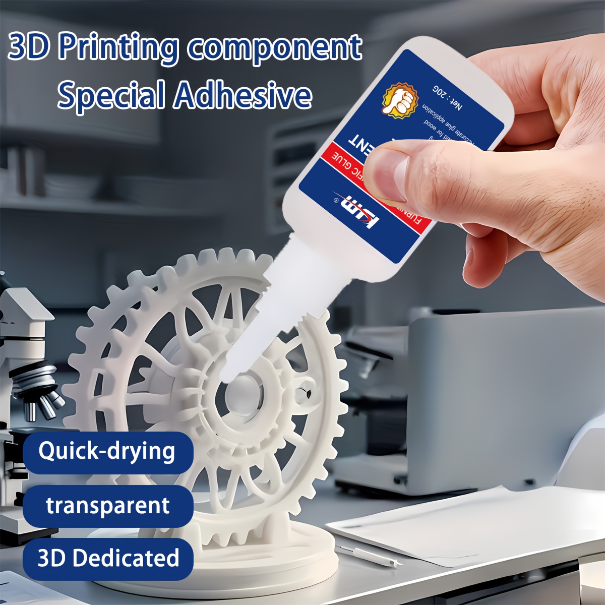 Быстросохнущий прозрачный клей – обзор и цена 3D Printing Glue Stick