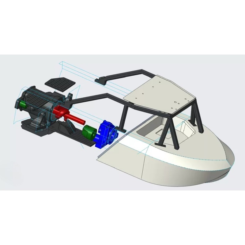 Комплект для самостоятельной с – обзор и цена 3D Printing Rc Boat