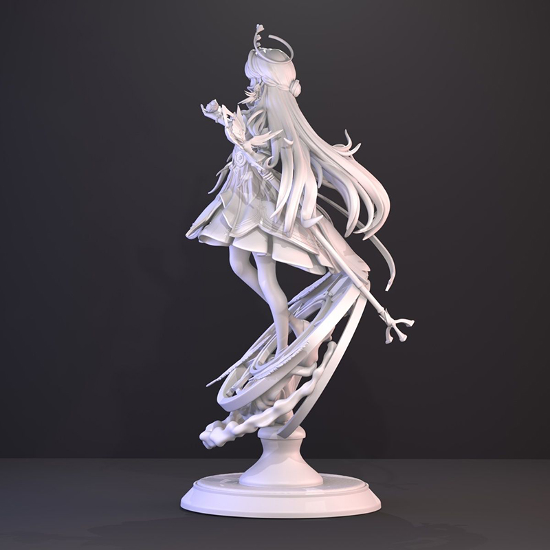 Неокрашенная 3D-печатная фигур – обзор и цена 3D Printing Figure