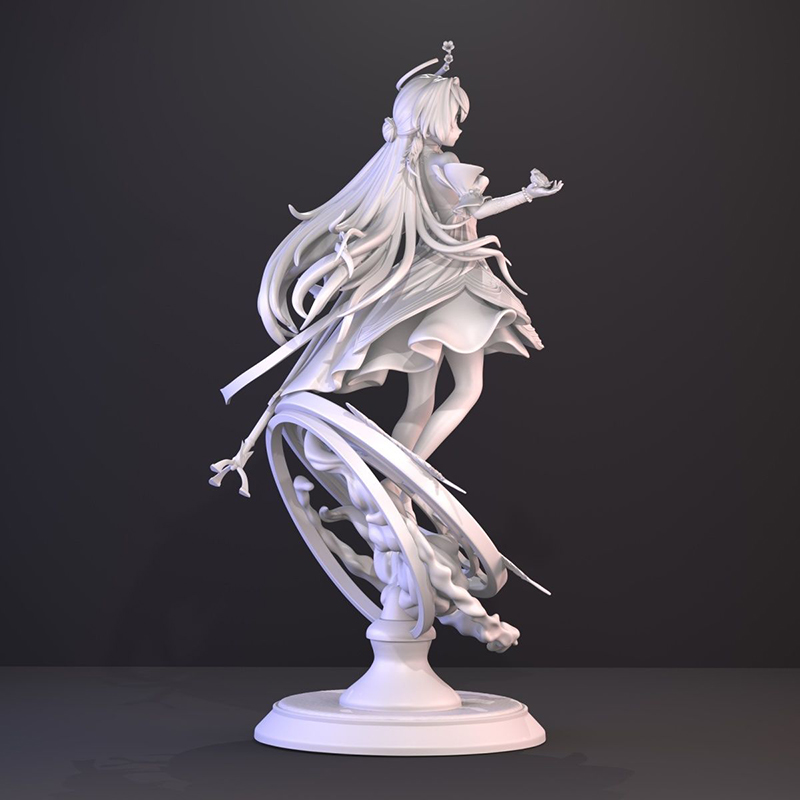 Неокрашенная 3D-печатная фигур – обзор и цена 3D Printing Figure