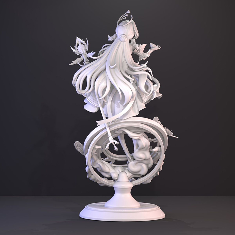 Неокрашенная 3D-печатная фигур – обзор и цена 3D Printing Figure
