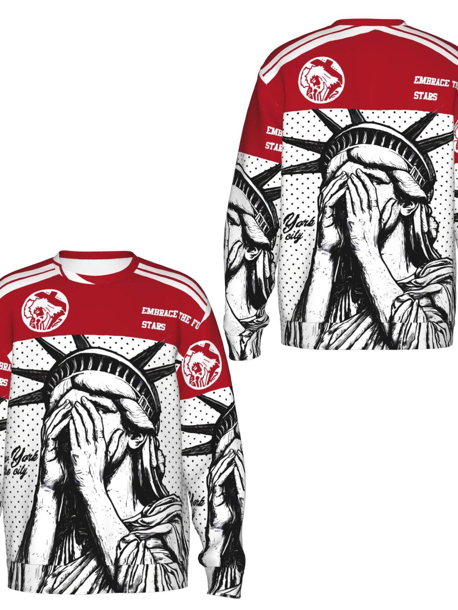 Мужская рубашка с длинным рука – обзор и цена 3D Printing Jersey