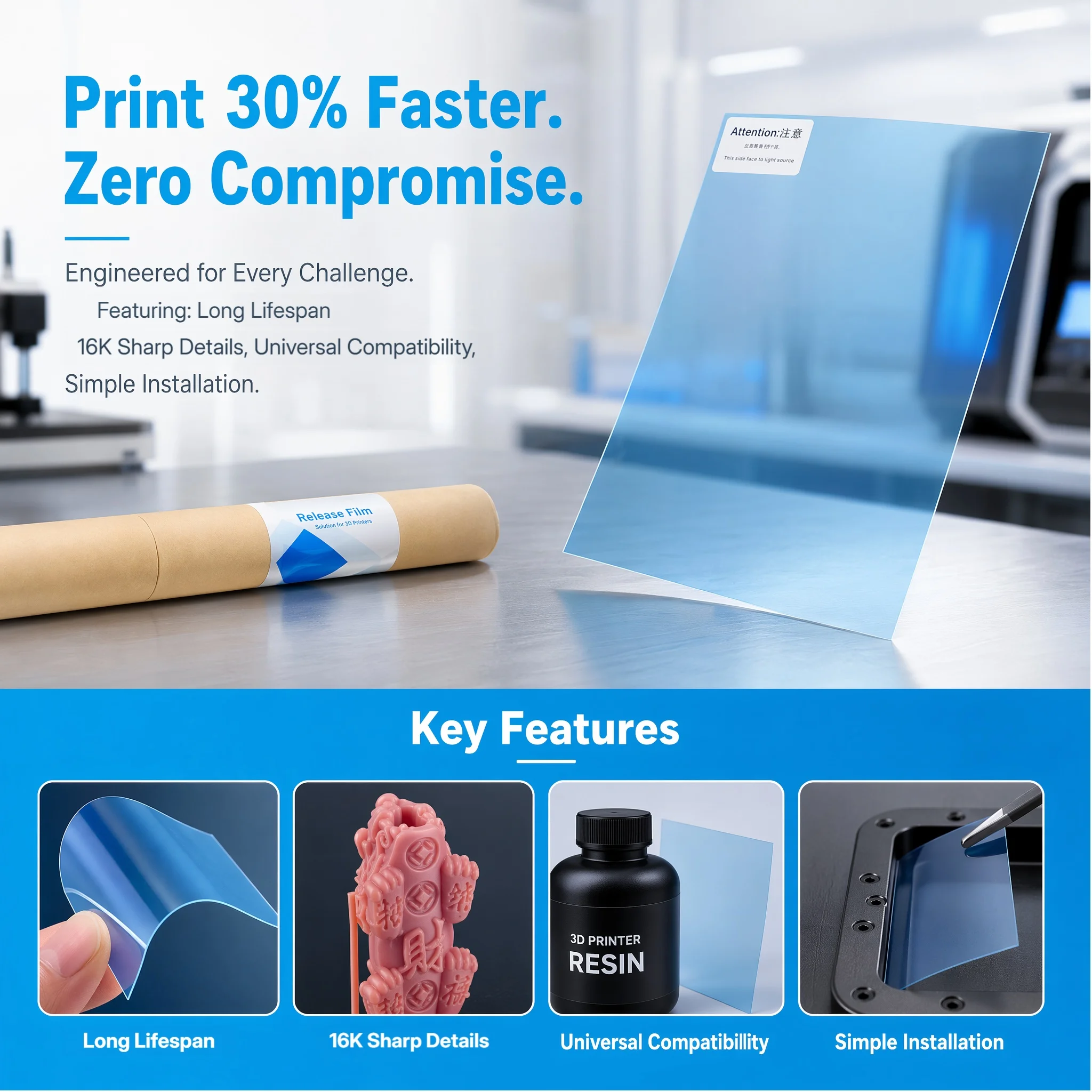 Высокоскоростная пленка ACF дл – обзор и цена 3D Printing Elegoo