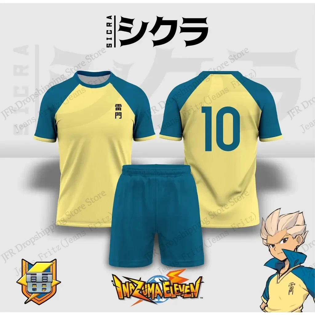 Комплект из джерси Inazuma Ele – обзор и цена 3D Printing Jersey