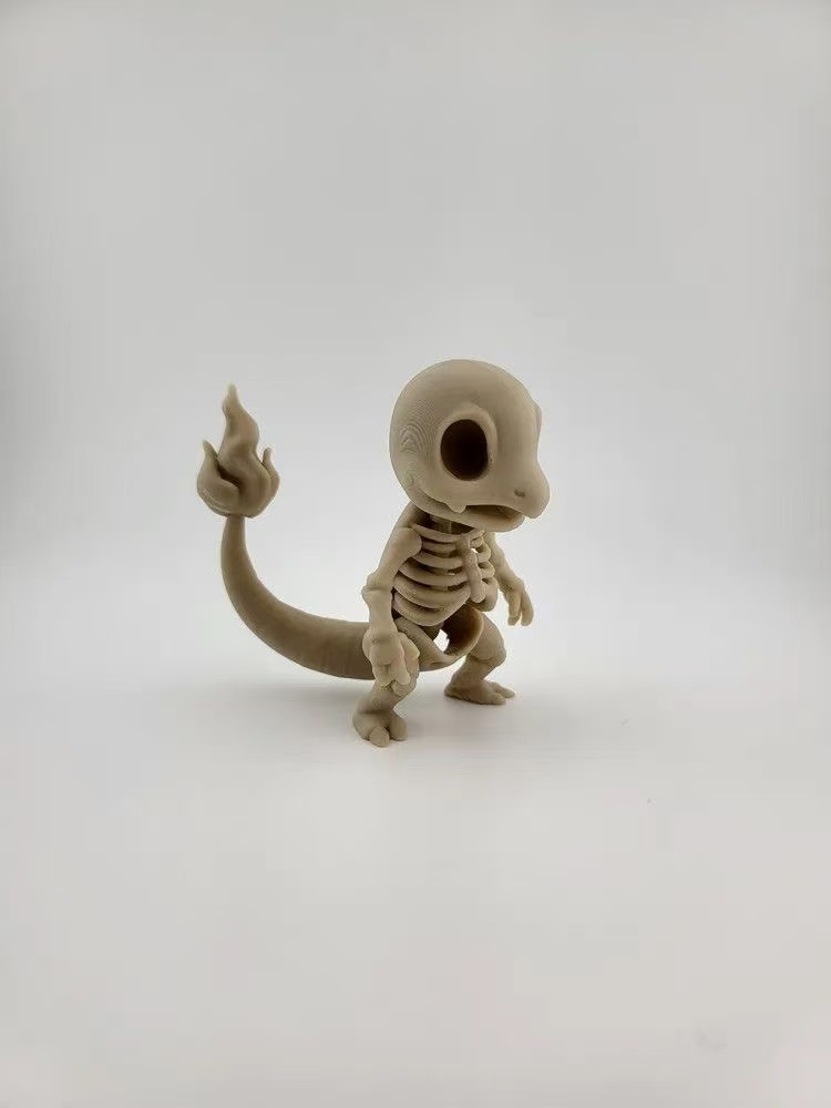 3D-печатная модель скелета пок – обзор и цена 3D Printing Figure